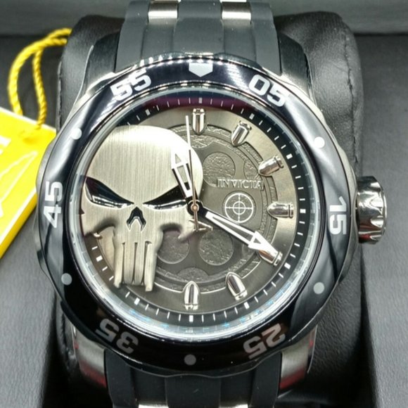 FIRM PRICE-INVICTA LIMITED EDITION PUNISHER WATCH